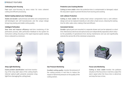 Laser cutting head Manual focus cutting head Plane cutting High power cutting head NC310