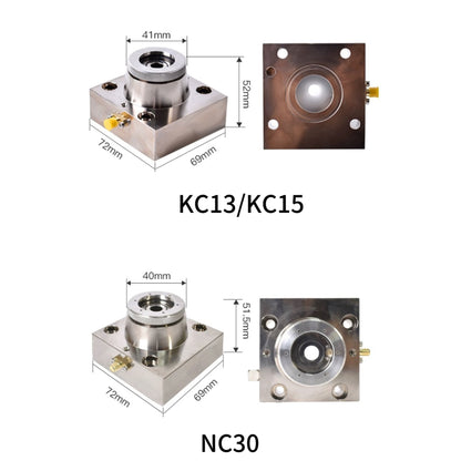 Laser cutting machine sensor capacitive head KC13/KC15/NC30 fiber laser cutting head nozzle connector