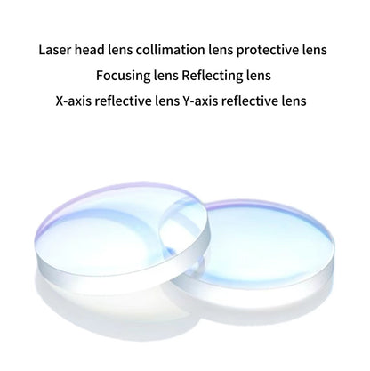 Laser head lens collimation lens focusing lens reflective lens X-axis reflective lens Y-axis reflective lens protective lens