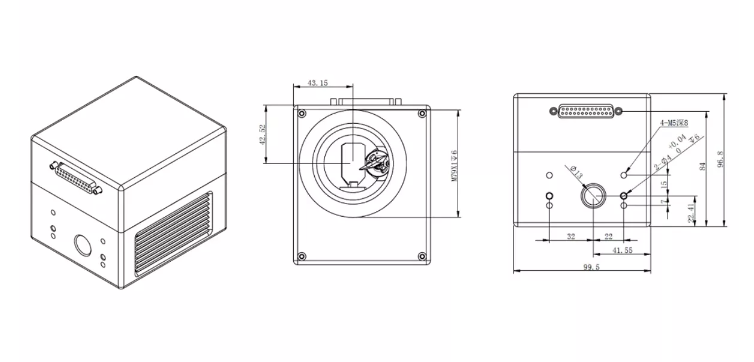 12C Cost-effective general-purpose laser scanning galvanometer 12C 1064/12C10600