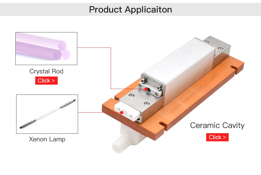 Laser welding machine accessories YAG xenon lamp krypton lamp pulse xenon lamp marking parts