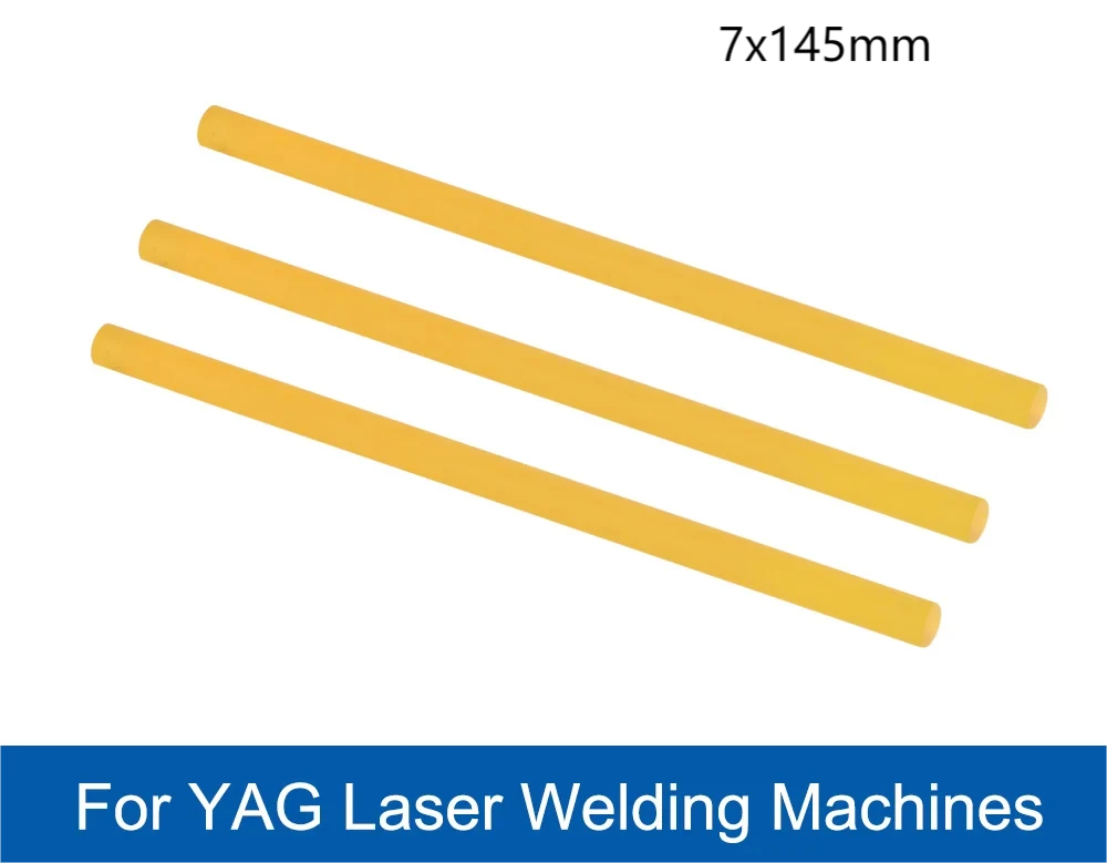 Laser welding machine high quality YAG laser crystal rod 7x145mm