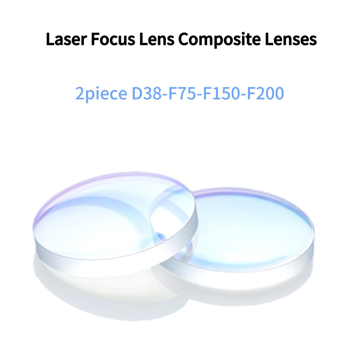 D38 laser welding head focusing/collimating lens D38 composite lens is suitable for handheld welding machines and cutting machines